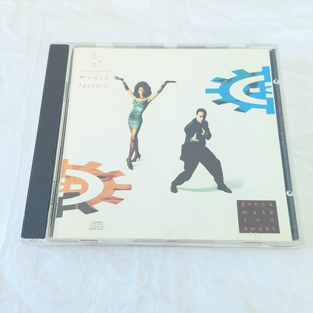 C+C Music Factory Gonna Make You Sweat CD 1990 Dance Pop CK 47093 Columbia